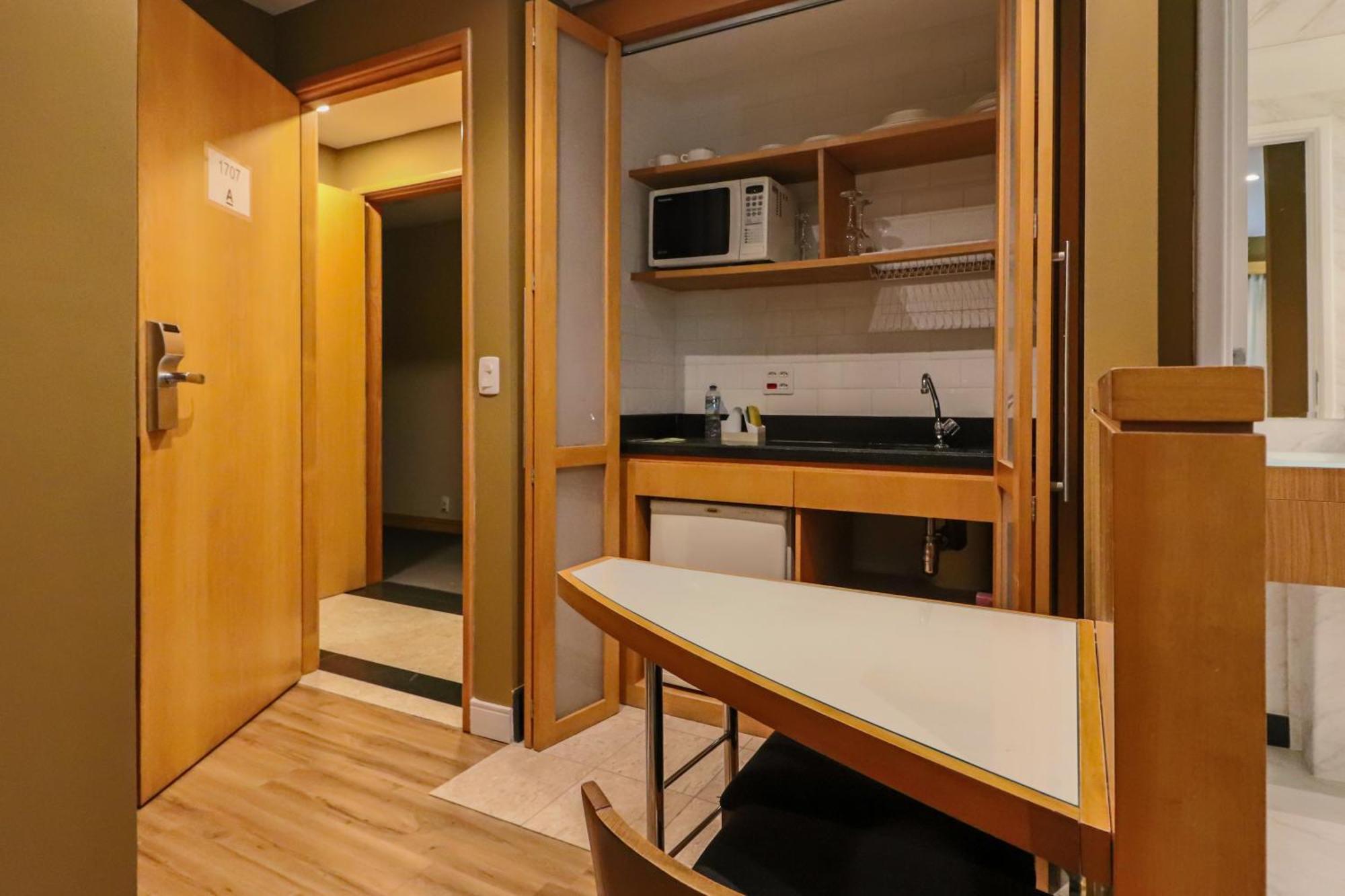 1707 Flat Com Duas Com Servico De No Itaim Bibi! Apartamento São Paulo
